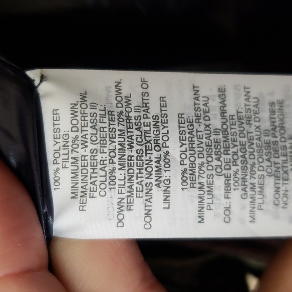 J. Crew Down Filled Quilted Puffer Vest, Navy Blue, Women's Size XXS. - Picture 7 of 11